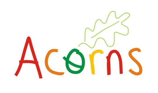 acorns logo design