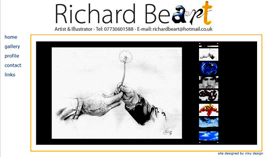 richard beart website