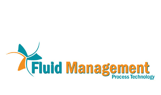 fluid management logo design